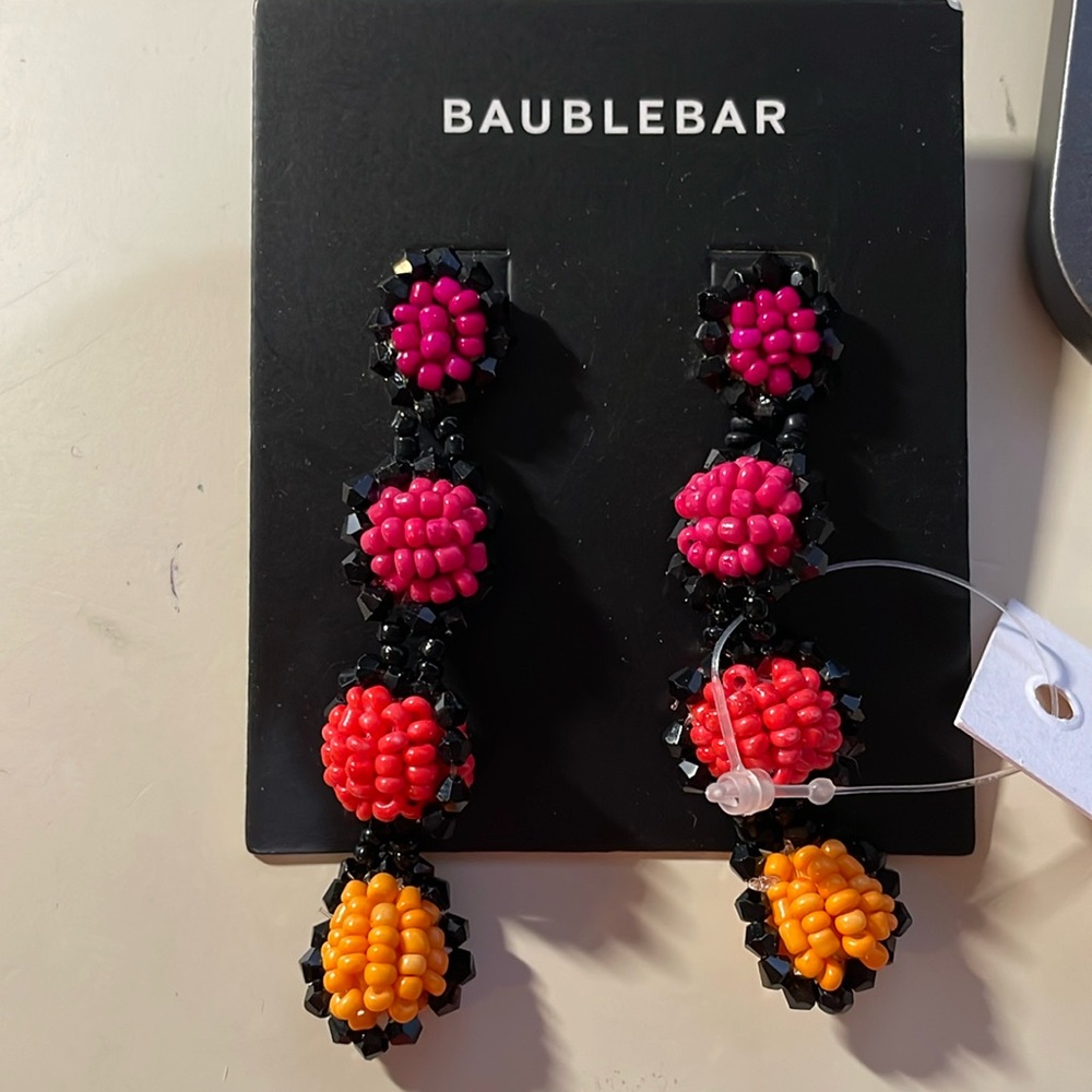 Baublebar Colorful Beaded Drop Earrings